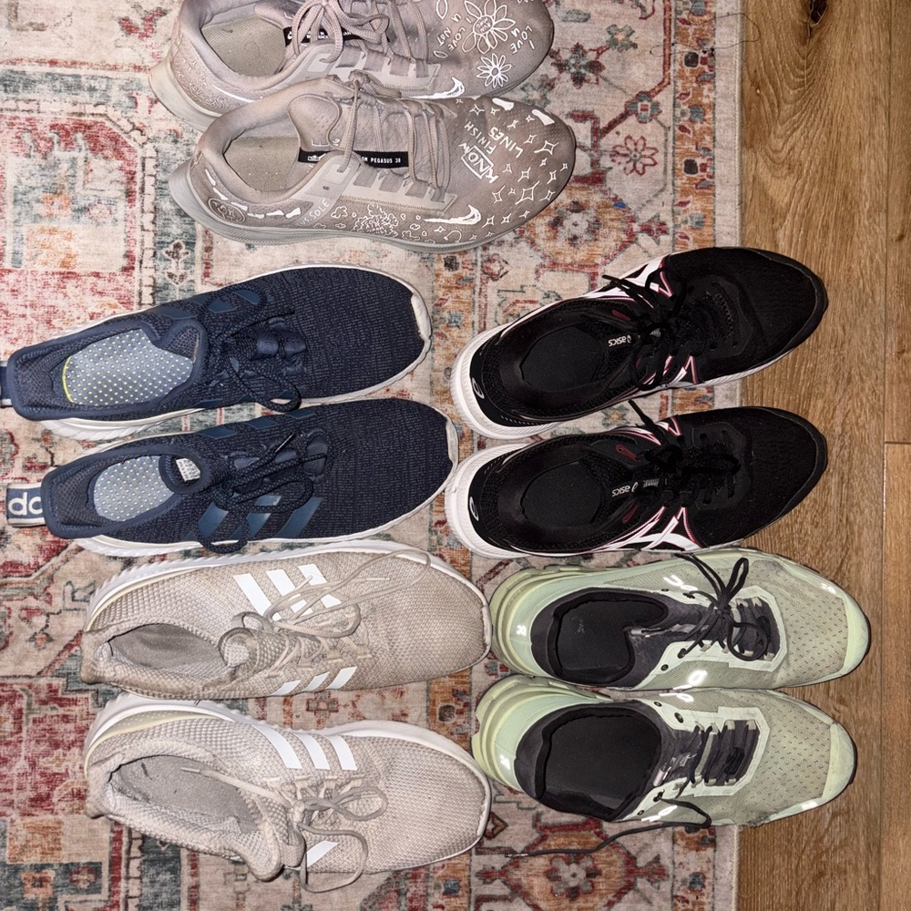 Men’s Sneakers - Gray, Navy, Black, Beige, Green